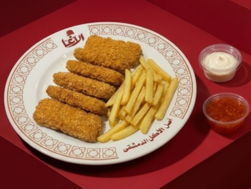 6 pcs Aga Chicken Strips Boneless Meal