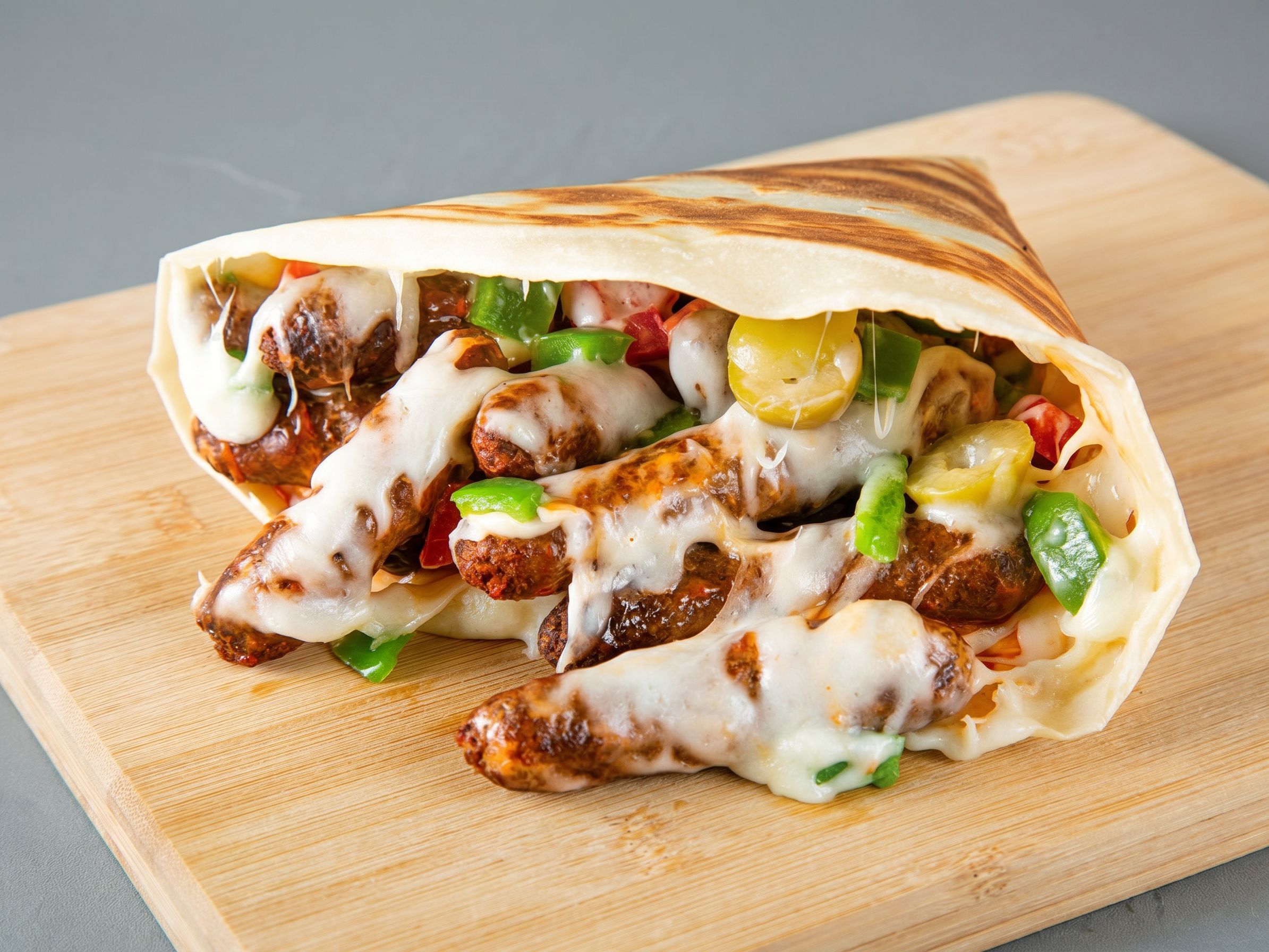 Sausage Crepe