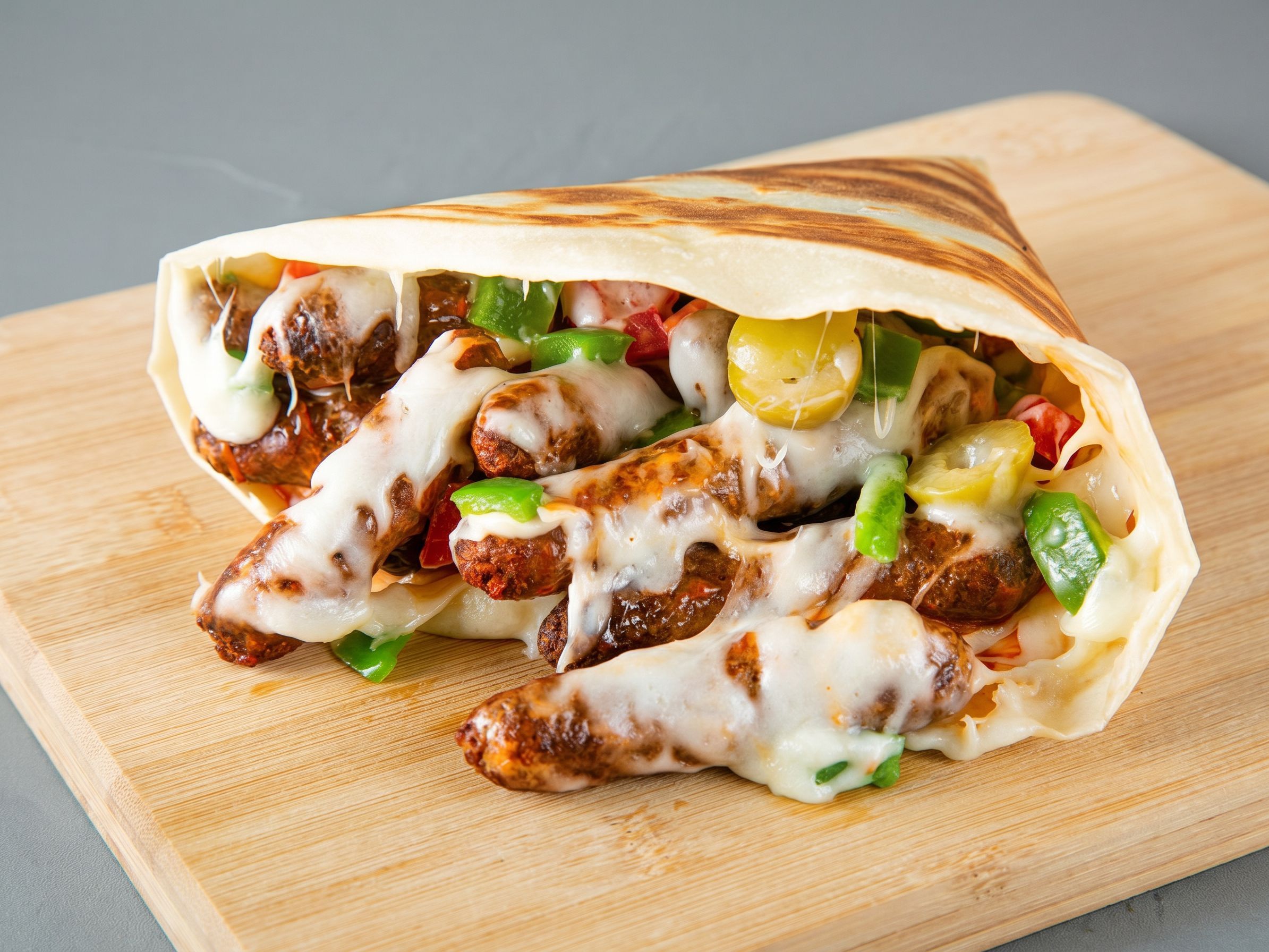 Sausage Grill Crepe