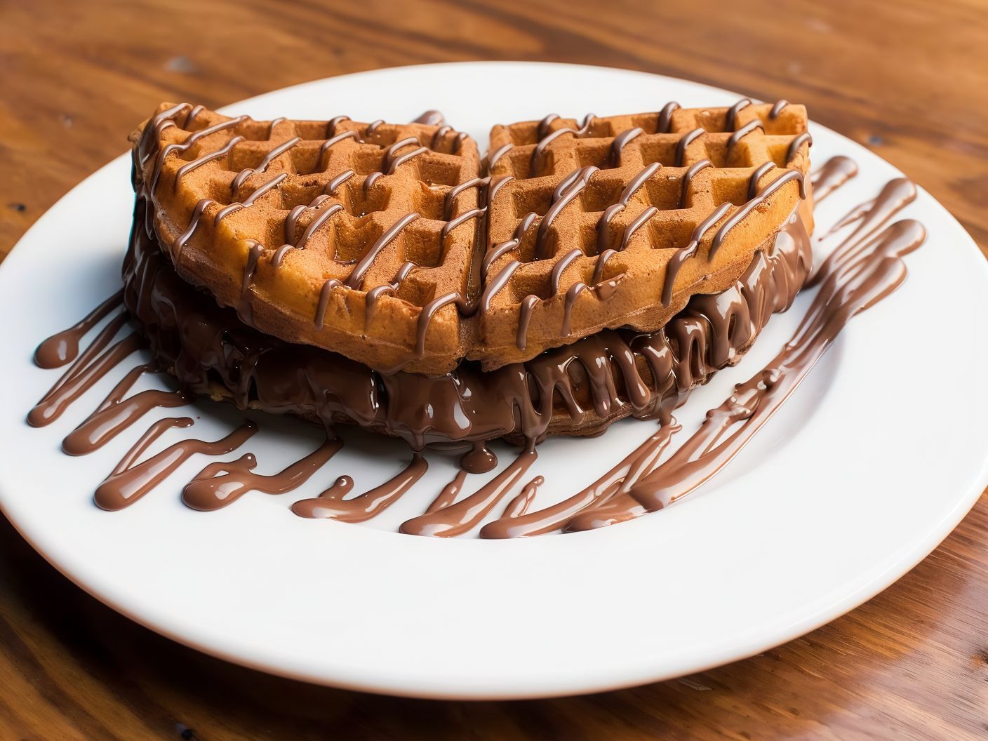 Nutella Chocolate Waffle