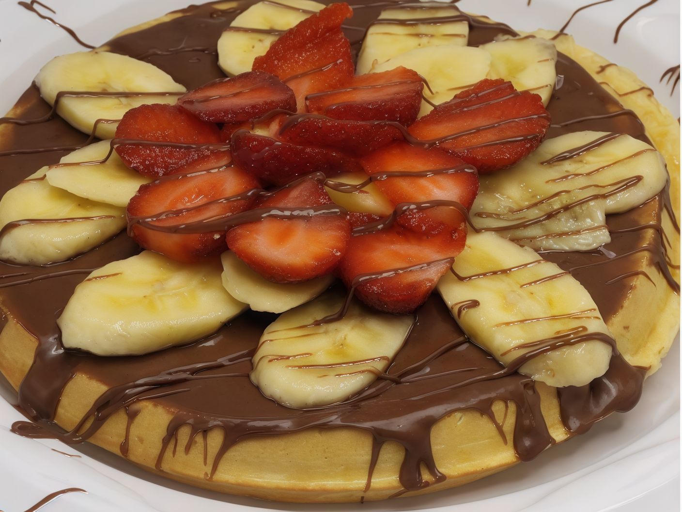 Banana Waffle