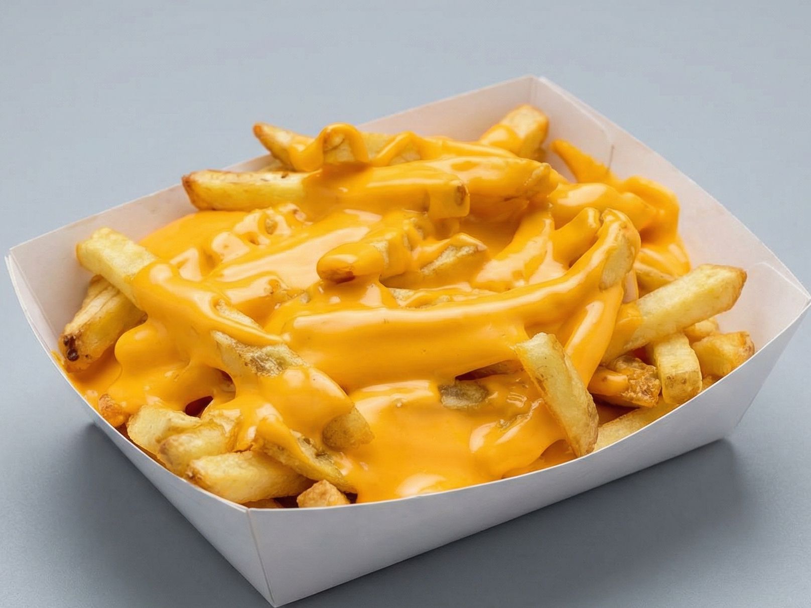 French Fries With Mozzarella Cheese Box