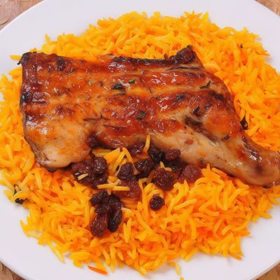 A quarter of mandi chicken