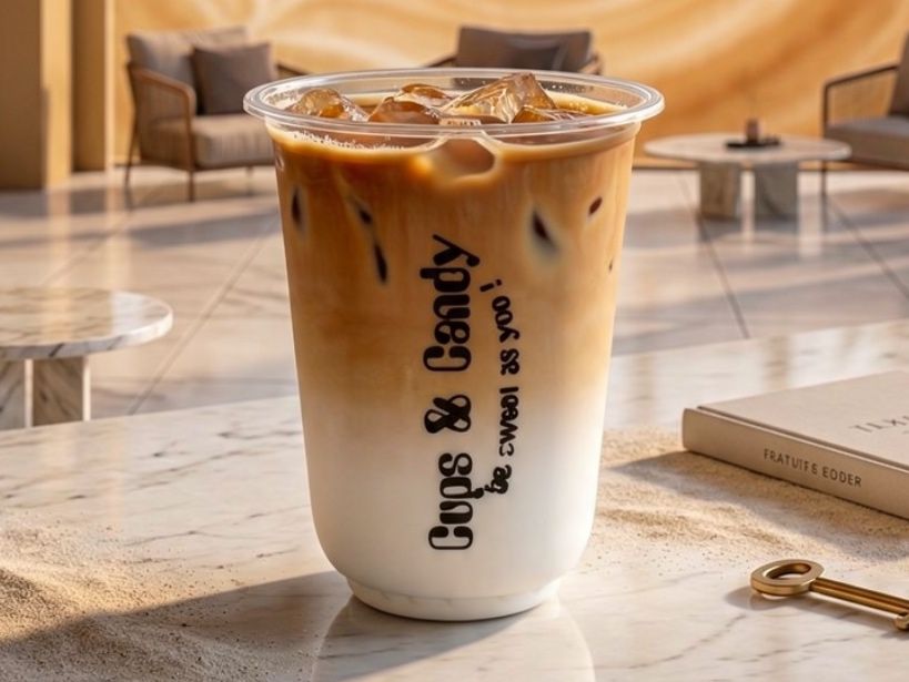 Iced Hazelnut Latte