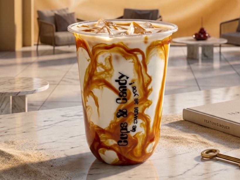 Iced Caramel Latte