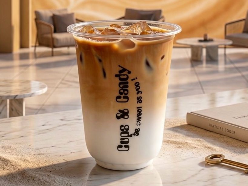 Iced Vanilla Latte