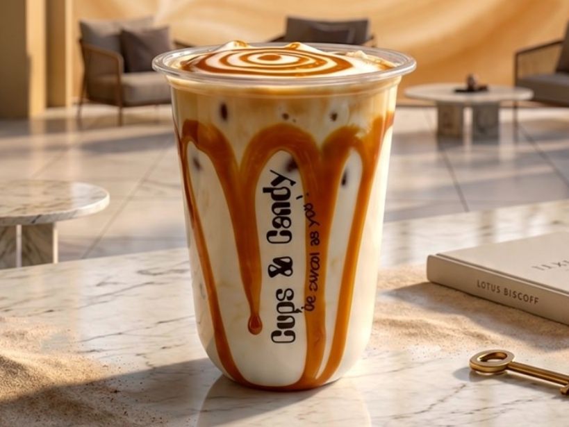 Iced Lotus Latte