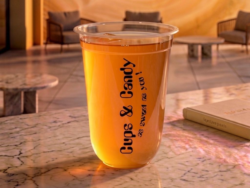 Peach And Passion Fruit Iced Tea