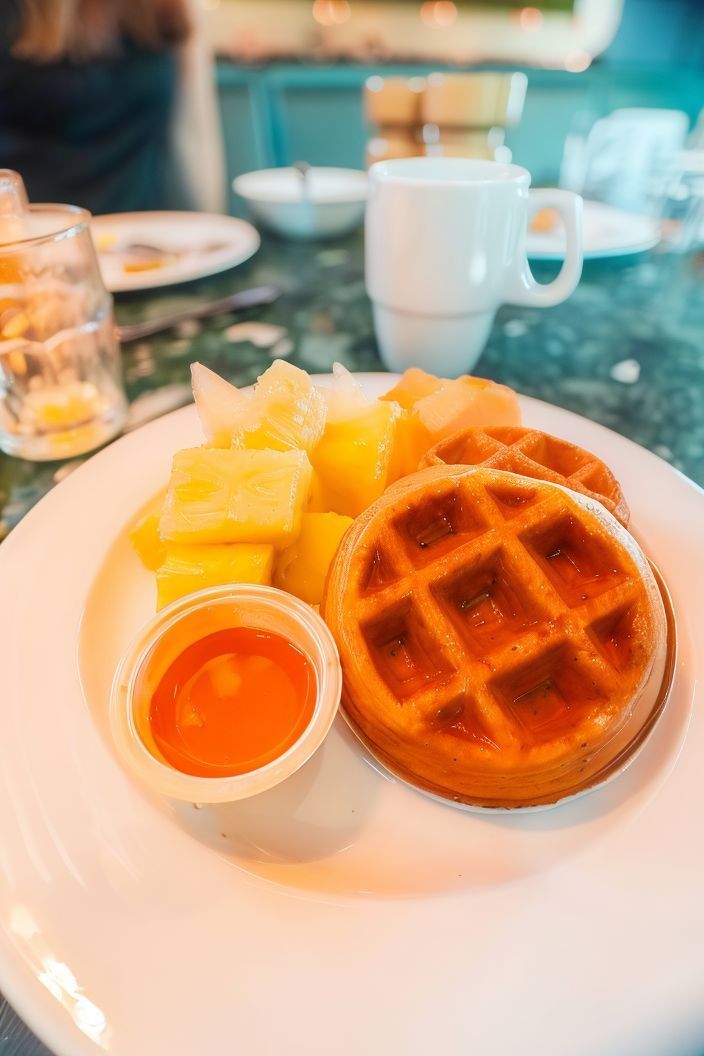 Pineapple Waffle
