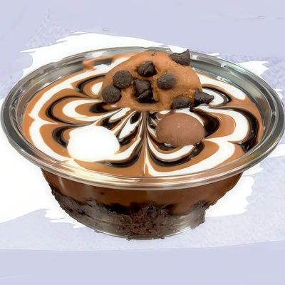 Fudge cupcake