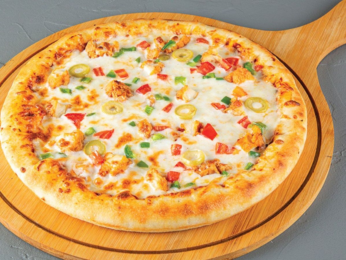 Large vegetable pizza