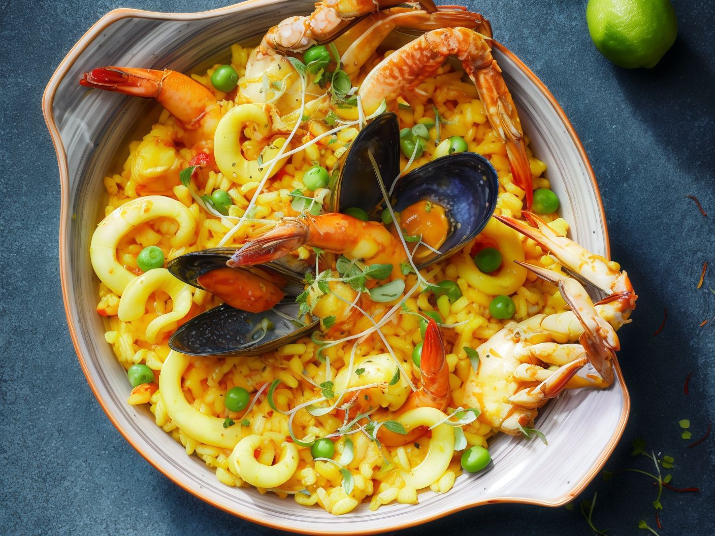 Seafood Paella