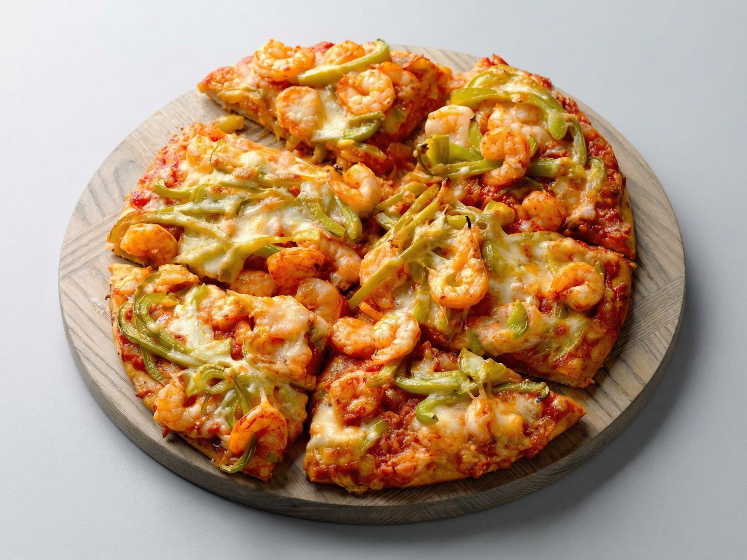 Shrimp pizza