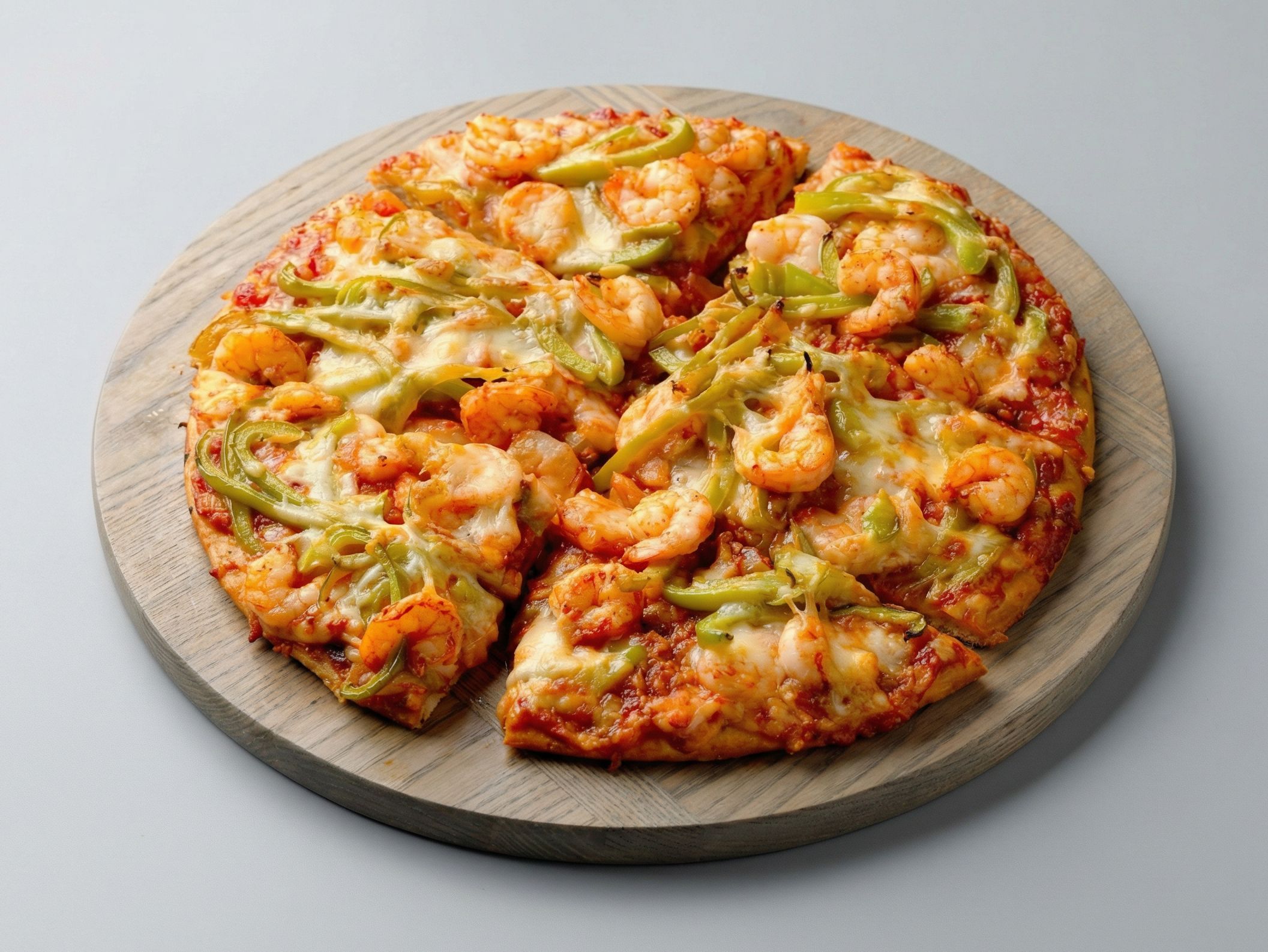 Seafood Ranch Pizza