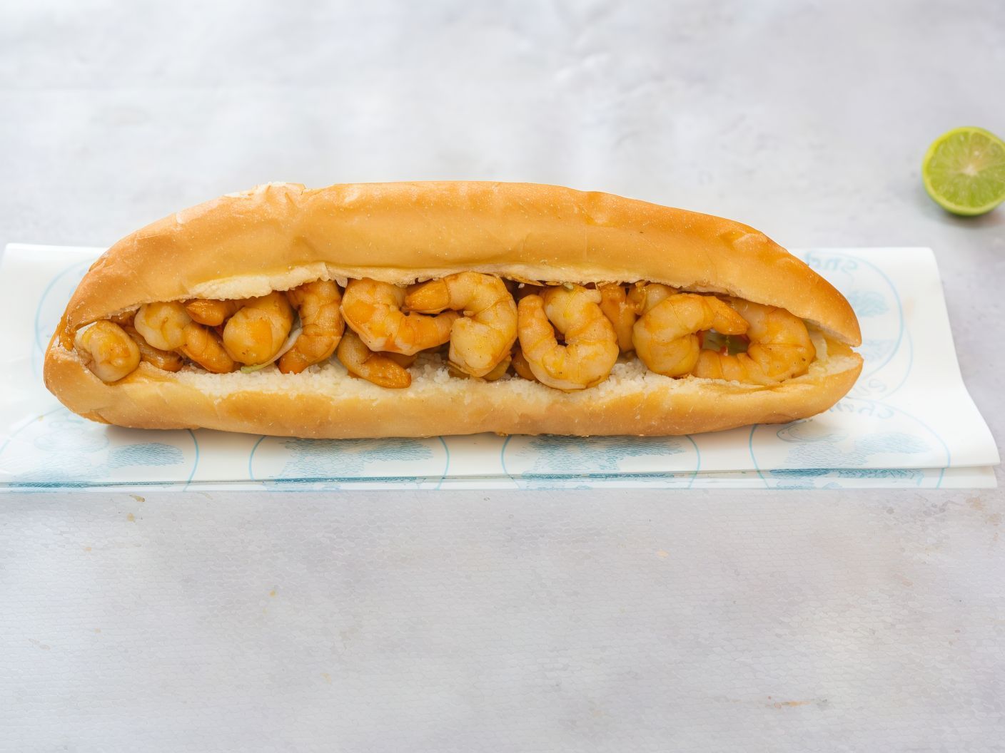 Crispy shrimp Sandwich