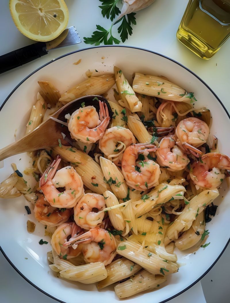 Polo Scampi Pasta