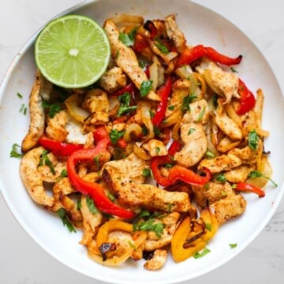 Chicken Fajita With 2 Side Dishes