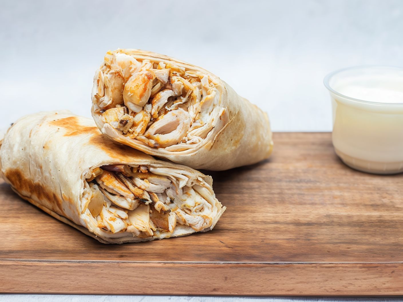 Syrian Chicken Shawerma Sandwich