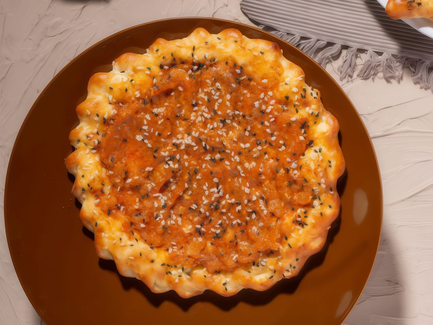 Muhammar Manoucheh With Mozzarella Cheese