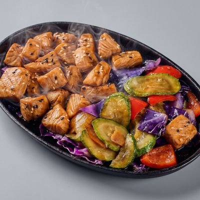 Teppanyaki Norwegian Salmon
