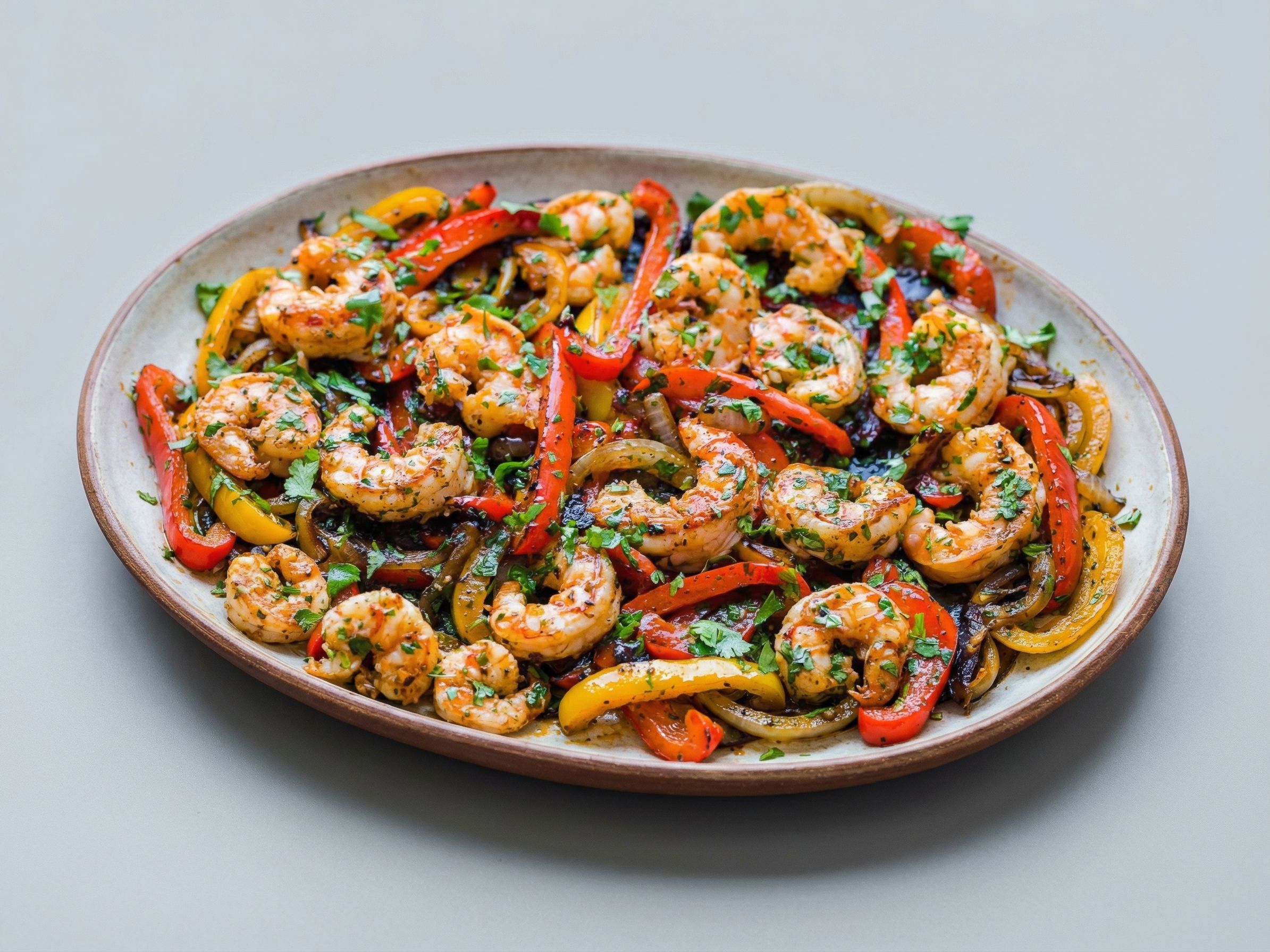 Shrimp Fajitas