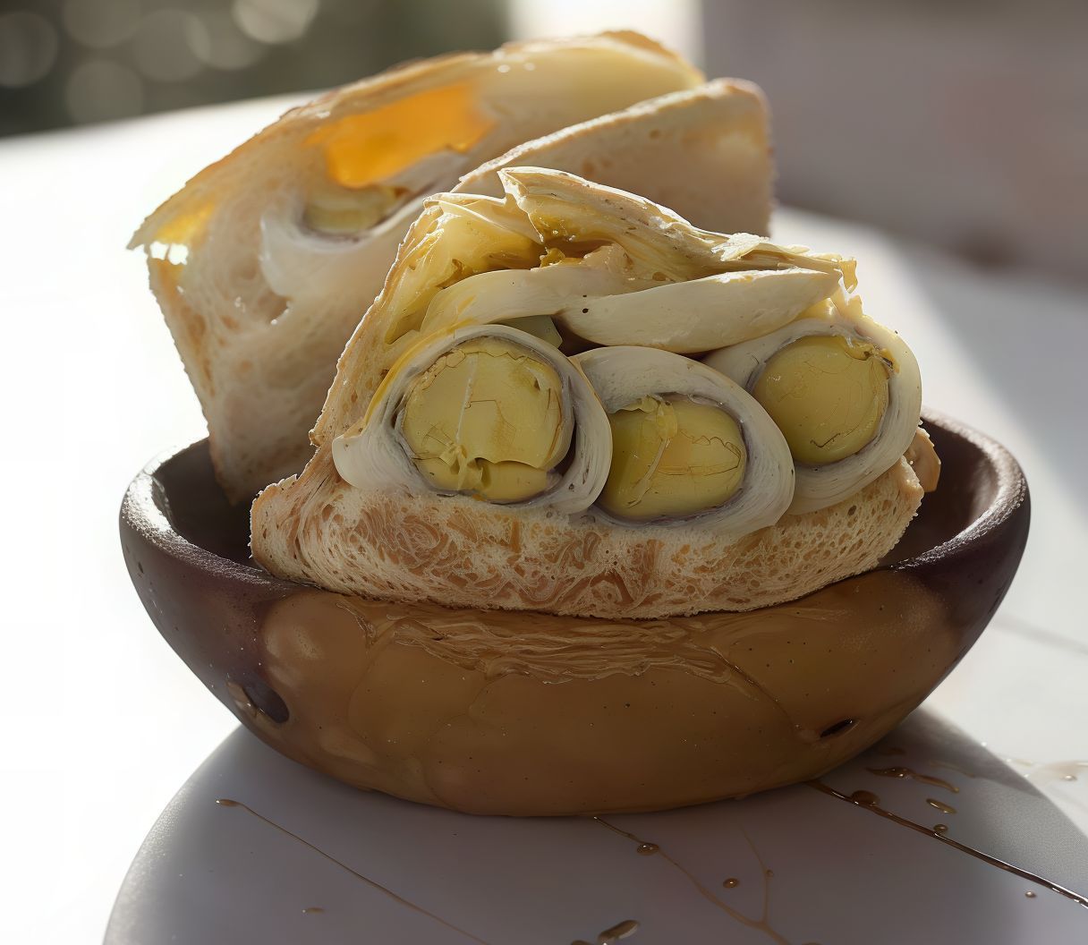 Al Omda Egg Sandwich