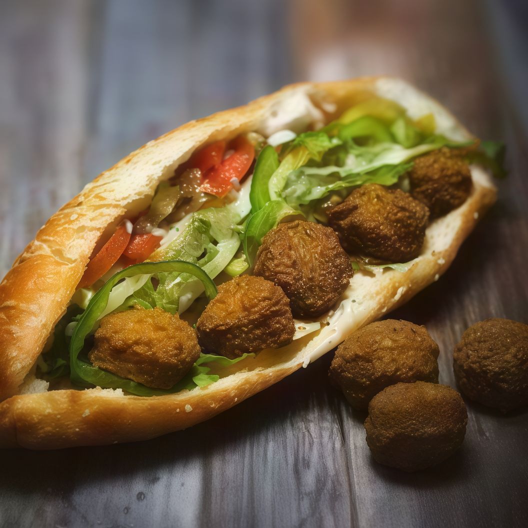 Ein Alkatakut Taamia Sandwich