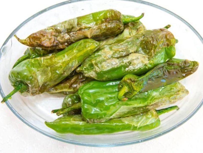 Spicy fried peppers