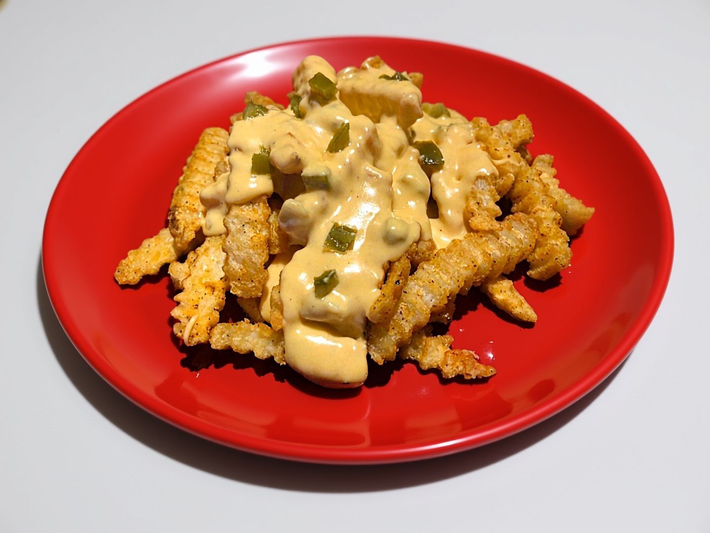Jalapeno French Fries With Mozzarella Cheese Packet