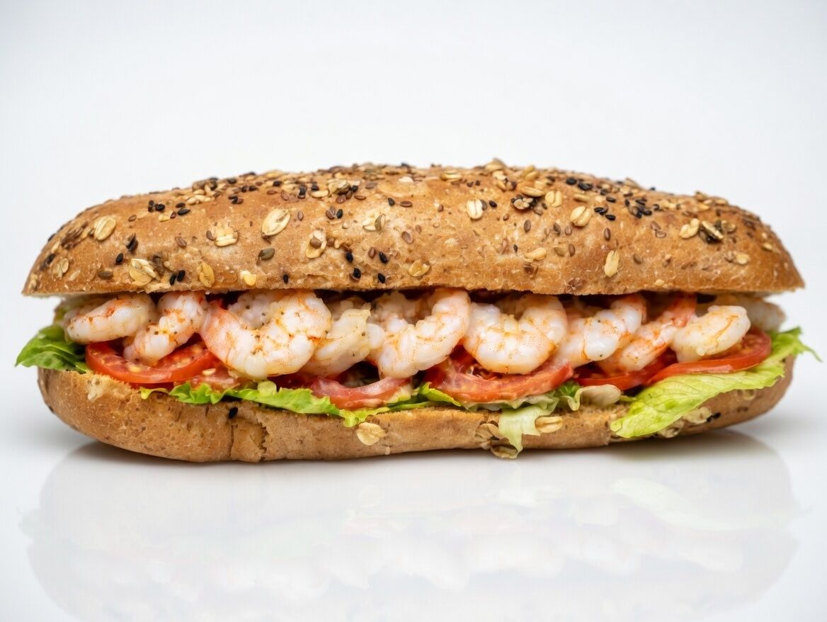 Shrimp Fajita Sandwich