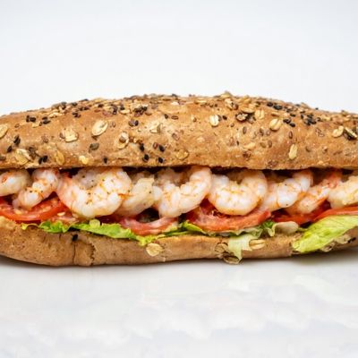 Shrimp Fajita Sandwich