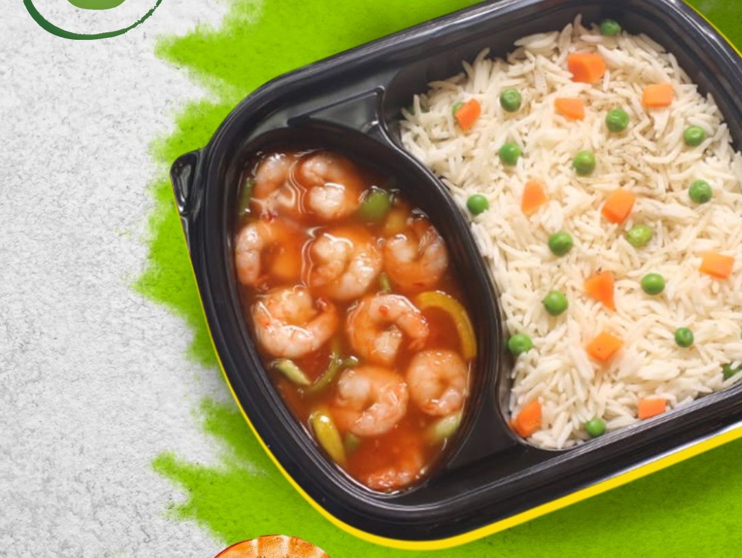 Sweet Chili Shrimp Meal