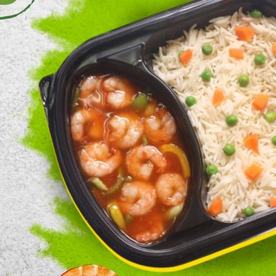 Sweet Chili Shrimp Meal