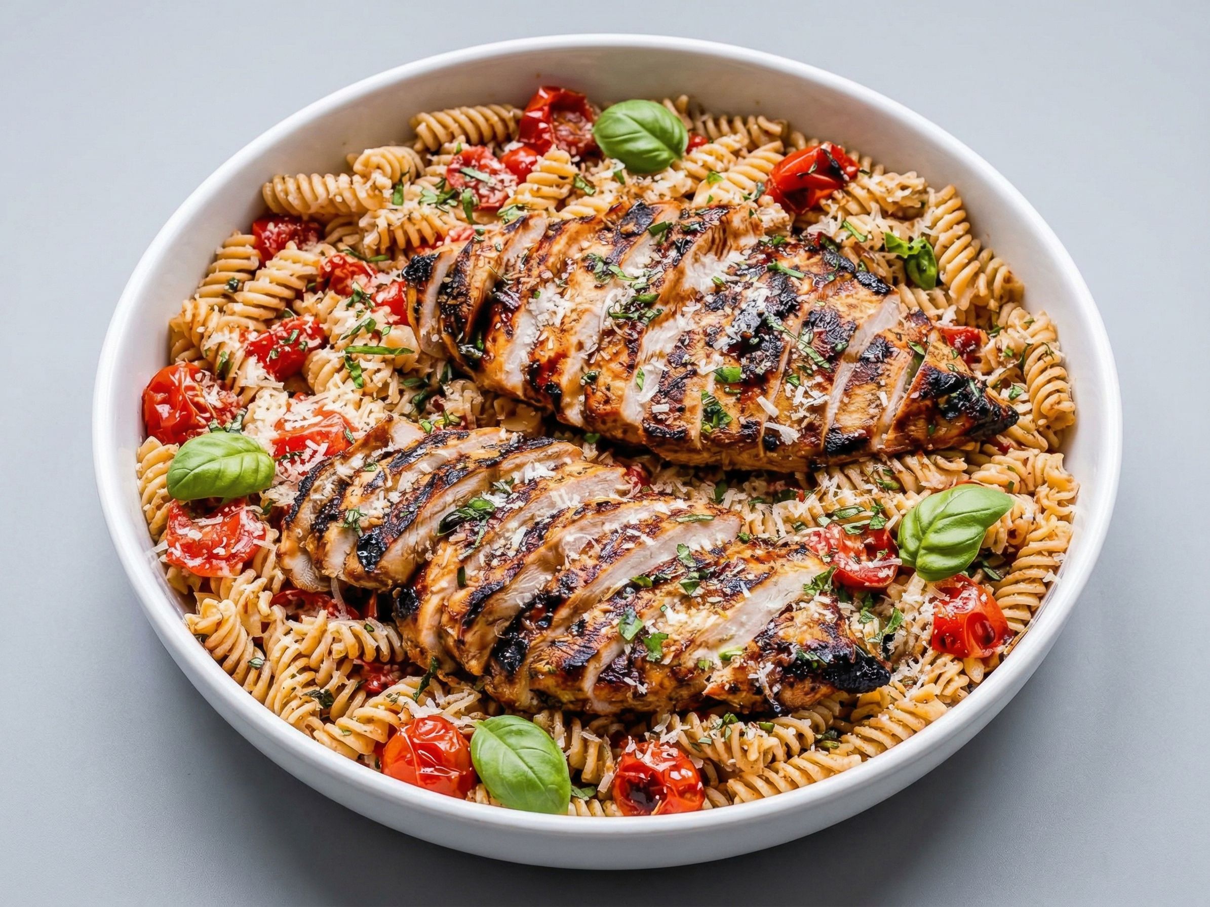 GRILLED CHICKEN With Pasta