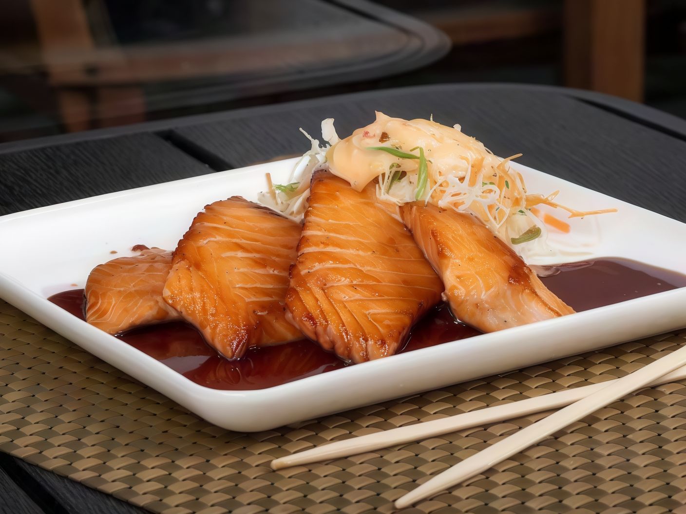 Salmon With Lemon Cream Meal