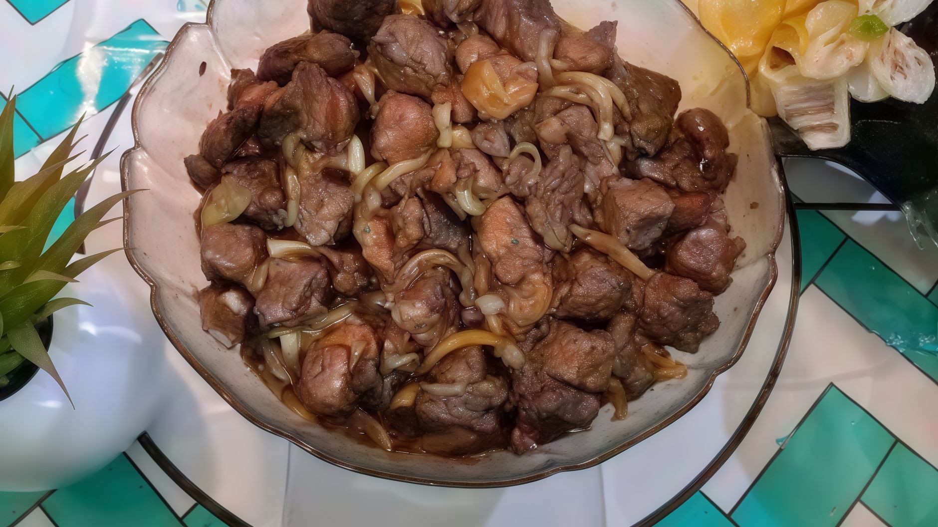 Kilo Baladi Liver With Heart And Kidney With Makhasi
