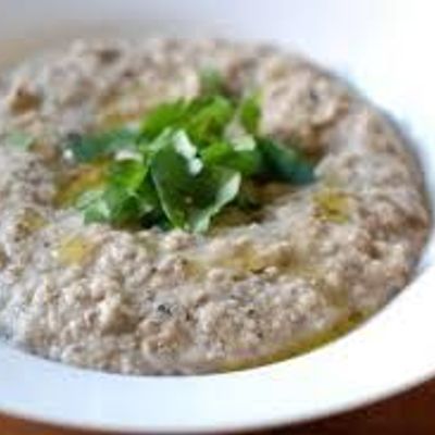 فول مع بابا غنوج