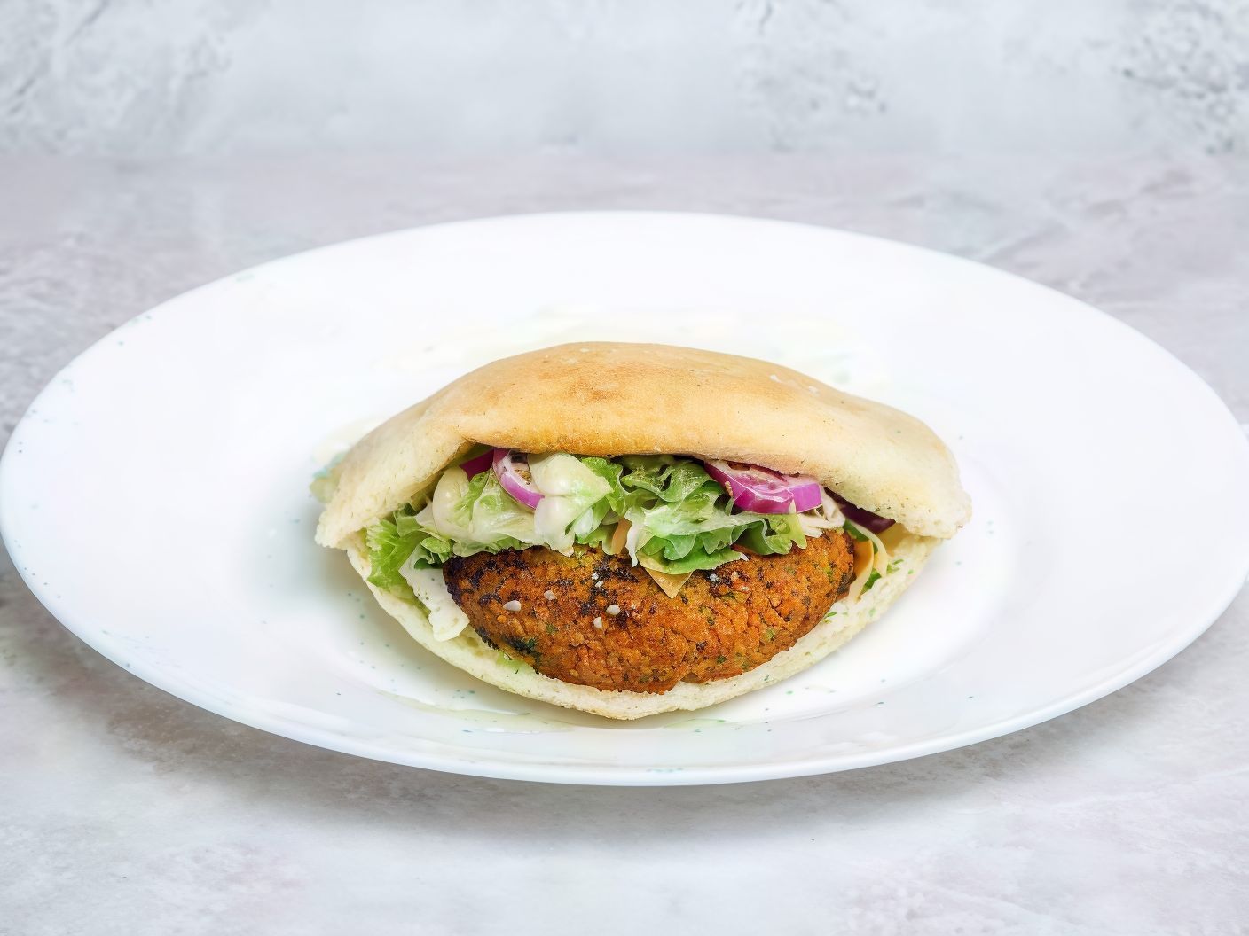 Falafel Kiri Sandwich