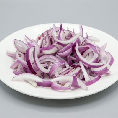 بصل مقطع شرائح