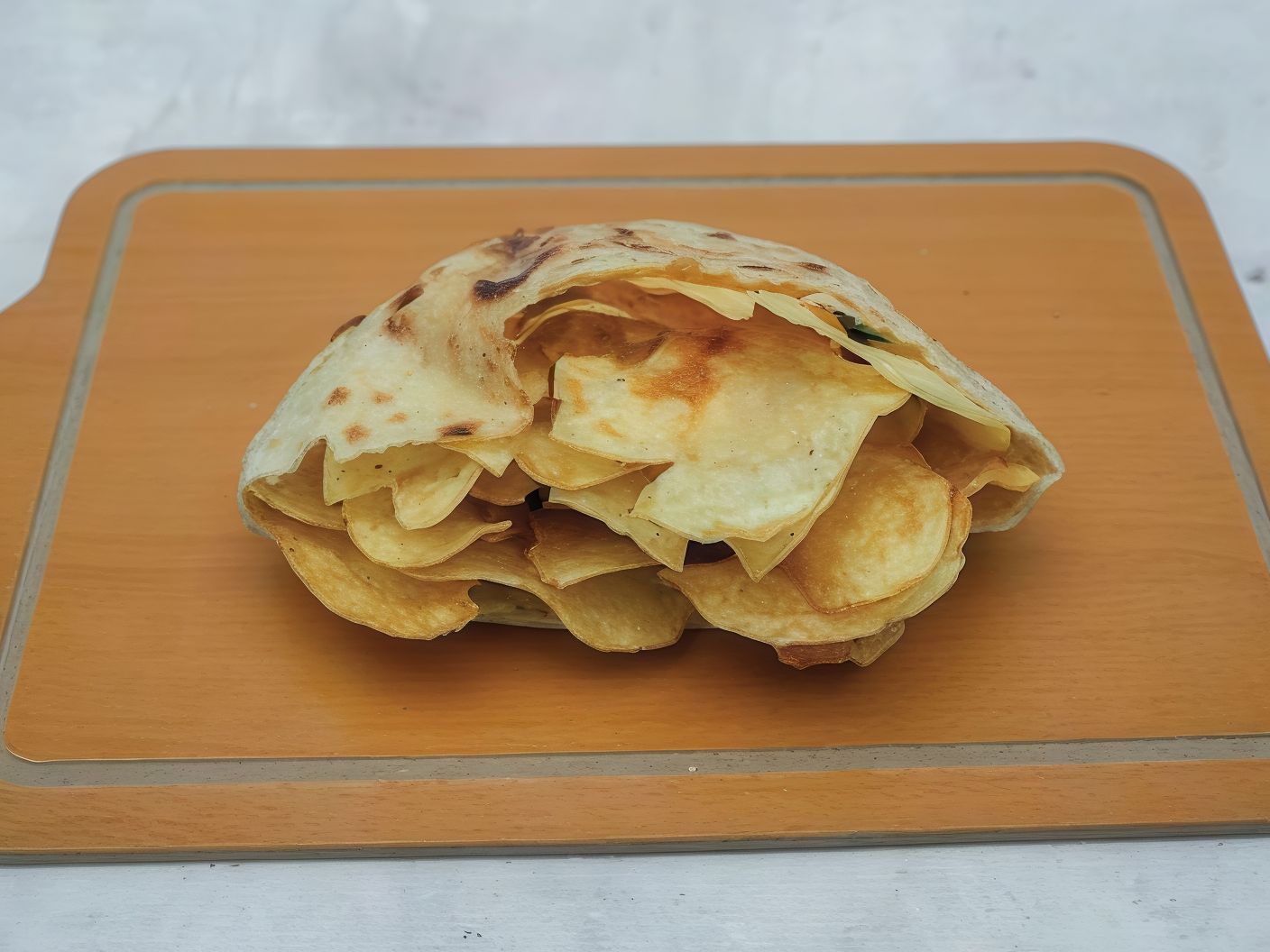 Potato Chips Sandwich