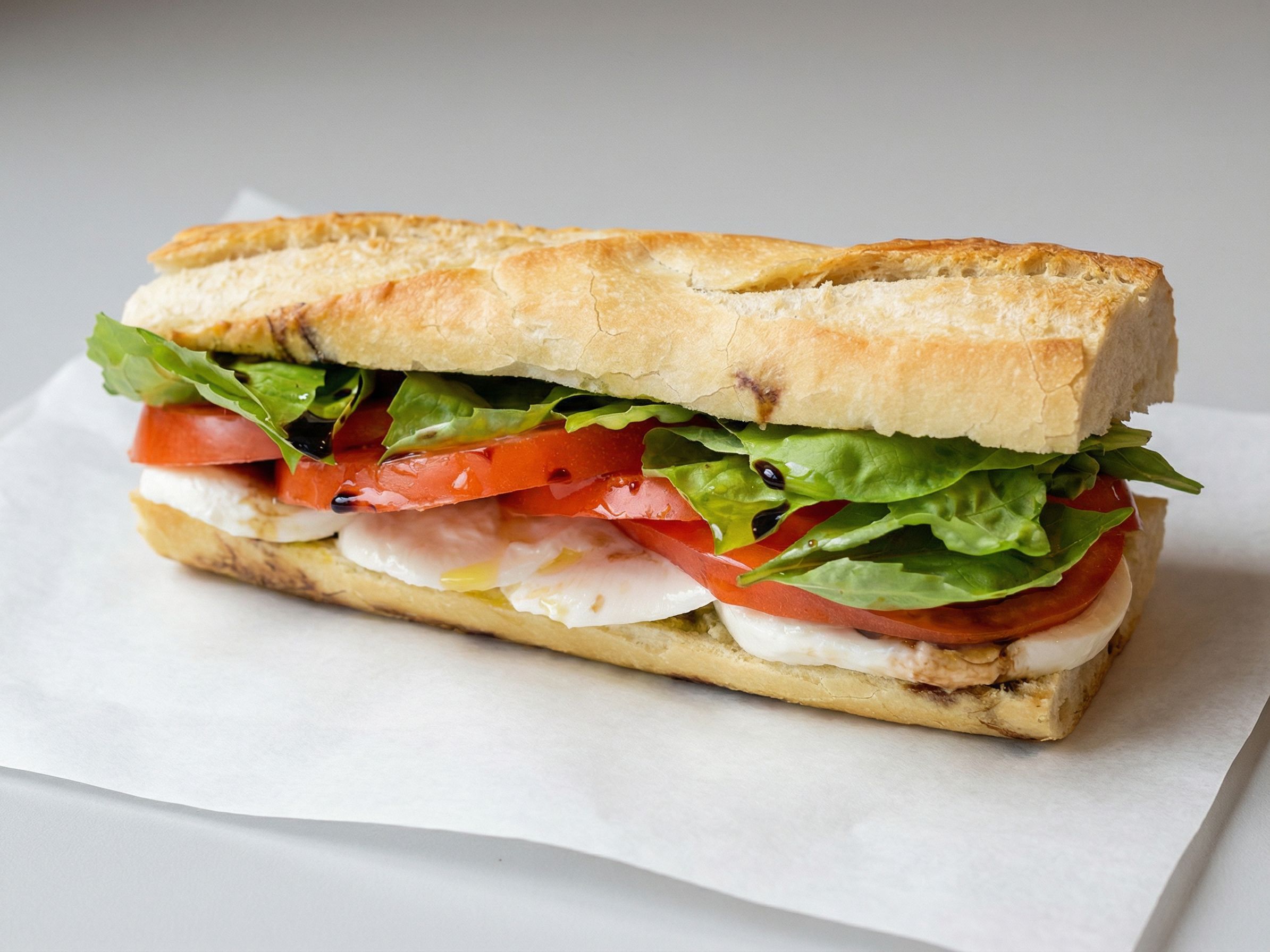 Cheese With Tomato Sandwich