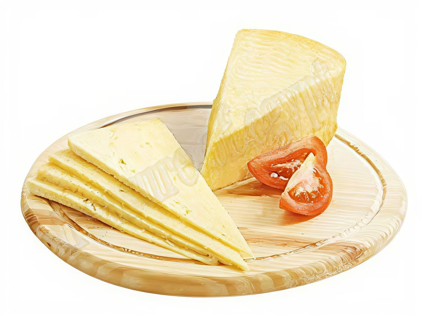 Finger potato sandwich with Roumy cheese
