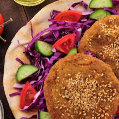 Taamia With Sesame Patty
