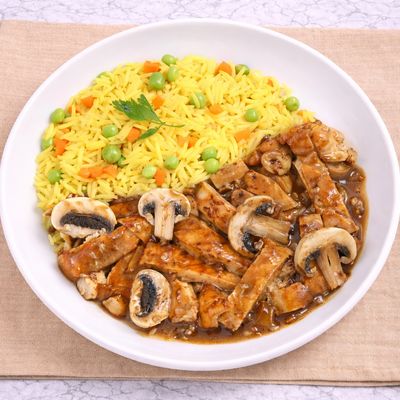 Chicken Mushroom Sauce Meal