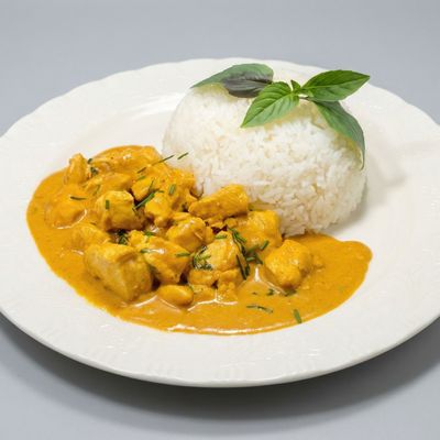 Curry Chicken Platter