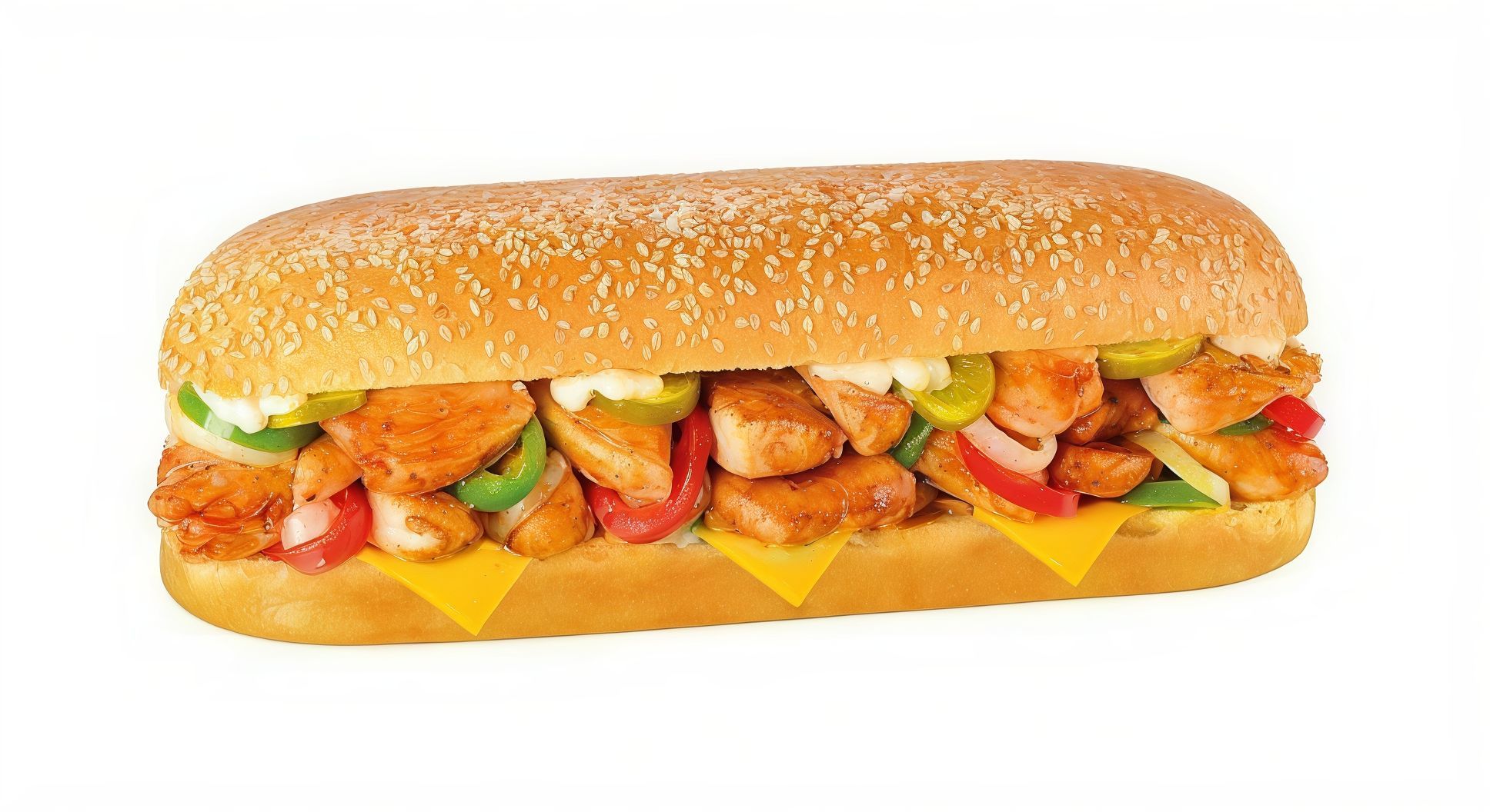Seafood Fajita Sandwich