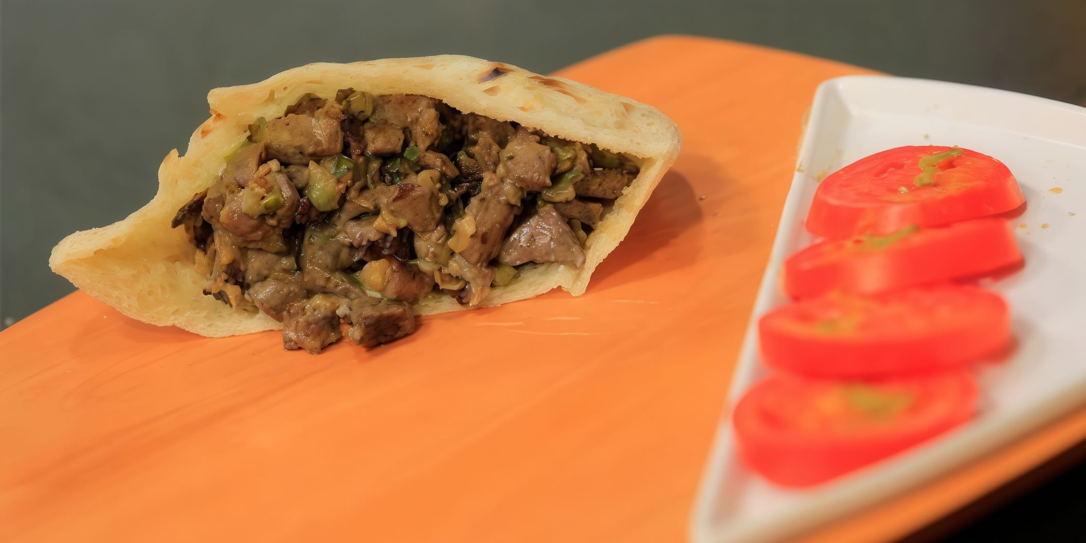 Foul With Liver Sandwich