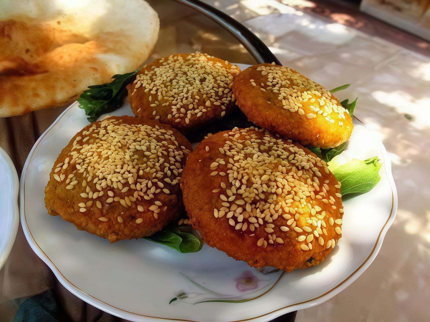 Sesame Falafel Patty