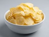 Potato Chips With Roumi Cheese Sandwich
