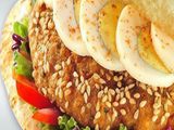 Falafel With Eggs Sandwich